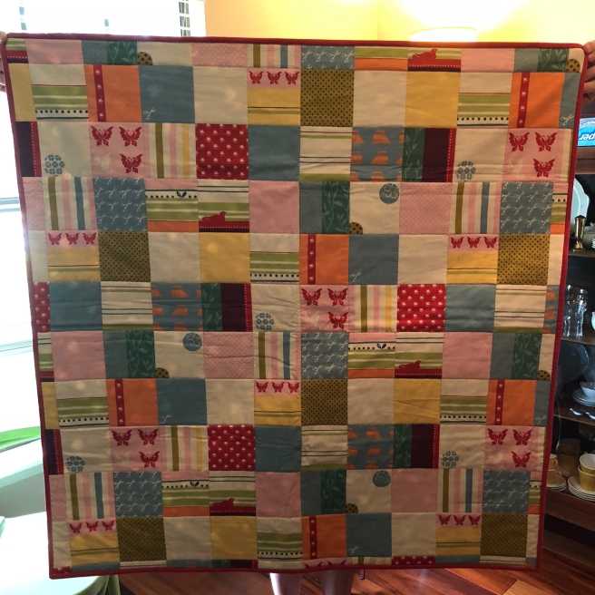 cheater quilt finished